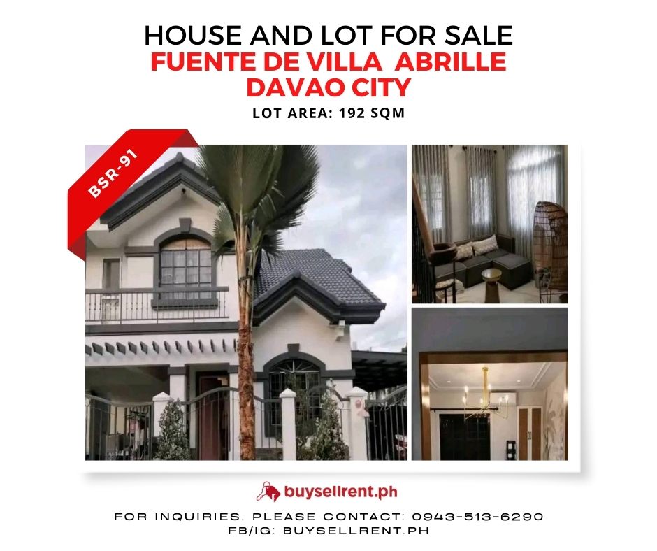 Davao Del Sur, ,House and Lot,For Sale,1326