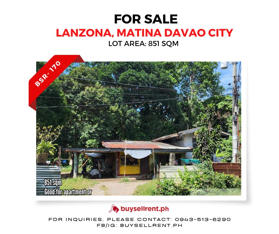 LANZONA, Davao Del Sur, ,Lot,For Sale,LANZONA,1376